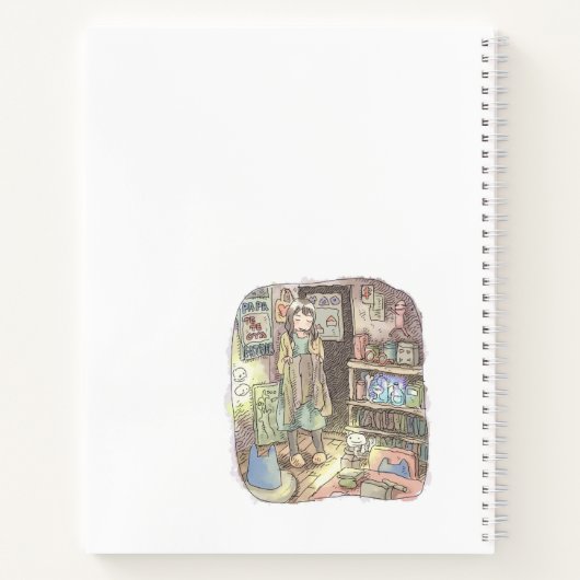 さやしごじ NOTITIEBOEK (Achterkant)