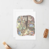 さやしごじ NOTITIEKAARTJE (Voorkant / Achterkant in situ)