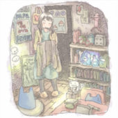 さやしごじ STICKER (Voorkant)