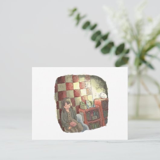 さやしにじ FEESTDAGENKAART (Staand voorkant)