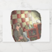 さやしにじ LIKEURFLES ETIKET (Enkel label)