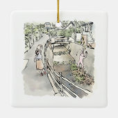 されにくじ KERAMISCH ORNAMENT (Achterkant)