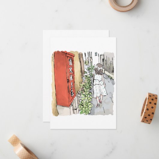 されやむじ NOTITIEKAARTJE (Voorkant / Achterkant in situ)