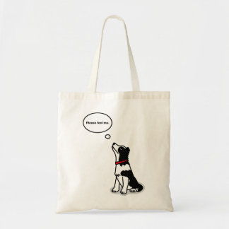 さわって!ボーダコリーバッグ TOTE BAG