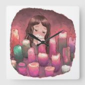 さ く な じ VIERKANTE KLOK (Voorkant)