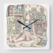 さ な さ じ VIERKANTE KLOK (Voorkant)