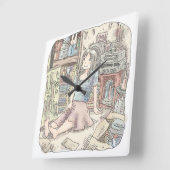 さ な さ じ VIERKANTE KLOK (Hoek)