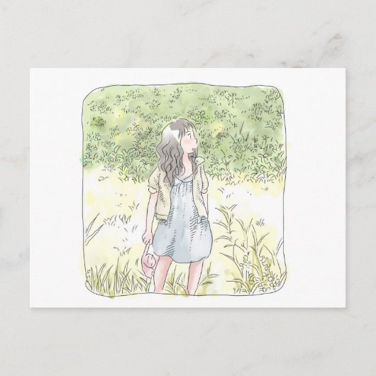 さ な な じ BRIEFKAART (Voorkant)