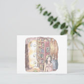 さ な む じ BRIEFKAART (Staand voorkant)