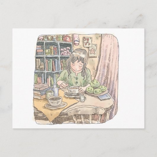 さ な む じ BRIEFKAART (Voorkant)