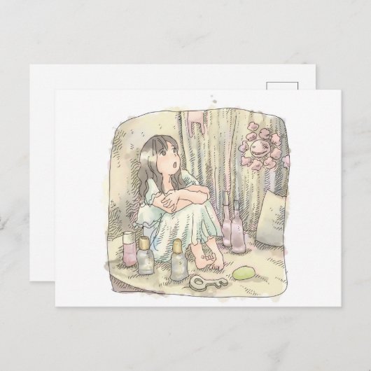 さ な や じ BRIEFKAART (Voorkant / Achterkant)