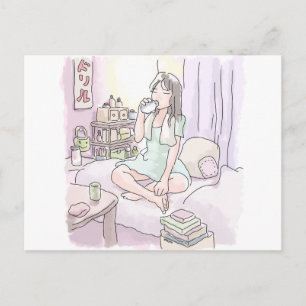 さ に部steken じな88888888888888お屋のベ opれッドの上であぐらをかnogno briefkaart