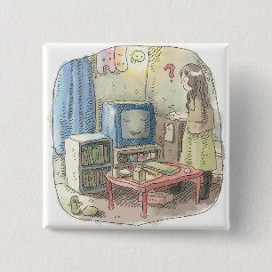 さ や ご じ VIERKANTE BUTTON 5,1 CM
