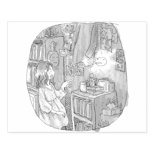 さ や に じ RUBBERSTEMPEL (Afrduk)