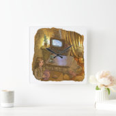 さ や む じ VIERKANTE KLOK (Huis)