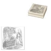 さ や や じ RUBBERSTEMPEL (Gestempeld)