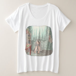さ や れ じ GROTE MAAT T-SHIRT