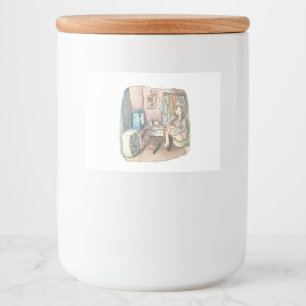 さ や steken じ steken く steken , steken , steken , s voedselcontainer etiket