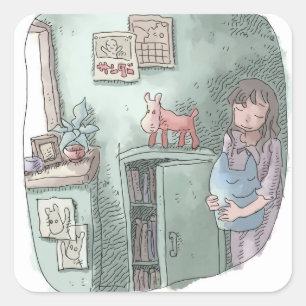 さ や steken 色 steken じ steken くsteken , steken , st vierkante sticker
