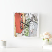 さ れ む じ VIERKANTE KLOK (Huis)