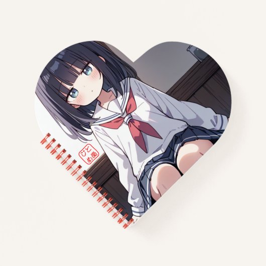 じとめ堂ハートノート NOTITIEBOEK (Voorkant)