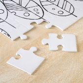 す く op 。, と立っつ legpuzzel (Zijkant)