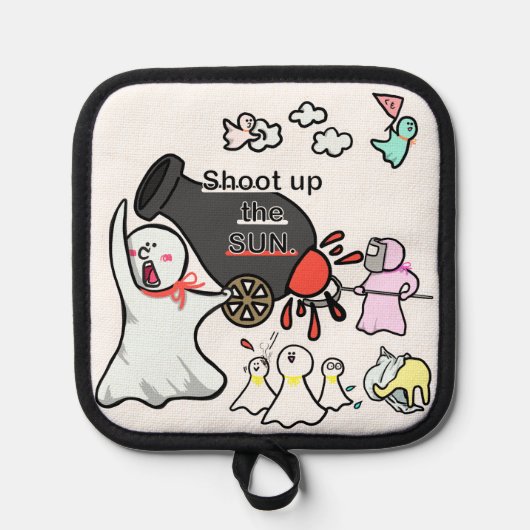 てるてる任務隊 なべ敷き PANNENLAP (Voorkant)