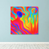 とろける知覚 CANVAS AFDRUK (Insitu (Houten vloer))