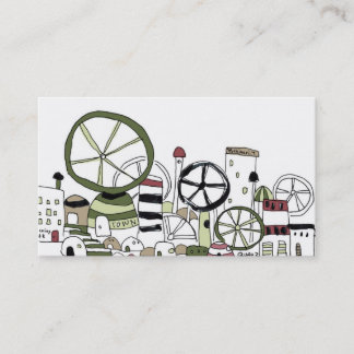 どこかの街並みNo.2 Visitekaartje