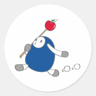 なまけたろうステッカー こん RONDE STICKER