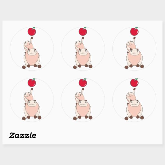 なまけたろうステッカー はな RONDE STICKER (Vel)