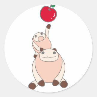 なまけたろうステッカー はな RONDE STICKER