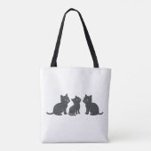 ねこ（１） TOTE BAG (Achterkant)