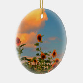 ひまわり KERAMISCH ORNAMENT (Rechts)