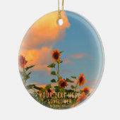 ひまわり KERAMISCH ORNAMENT (Links)