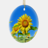 ひまわり KERAMISCH ORNAMENT (Rechts)