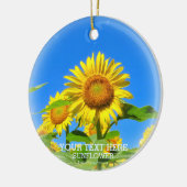 ひまわり KERAMISCH ORNAMENT (Links)