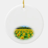 ひまわり KERAMISCH ORNAMENT (Achterkant)