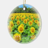 ひまわり KERAMISCH ORNAMENT (Links)