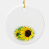 ひまわり KERAMISCH ORNAMENT (Achterkant)