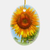 ひまわり KERAMISCH ORNAMENT (Voorkant)