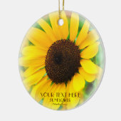 ひまわり KERAMISCH ORNAMENT (Links)