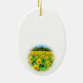 ひまわり KERAMISCH ORNAMENT (Achterkant)