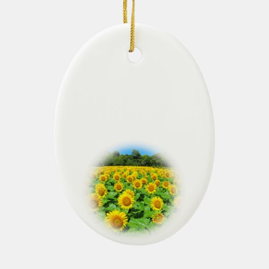 ひまわり  KERAMISCH ORNAMENT (Achterkant)