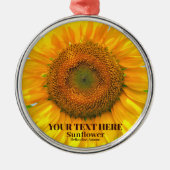 ひまわり METALEN ORNAMENT (Voorkant)