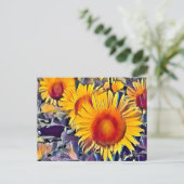 ひ わ り BRIEFKAART (Staand voorkant)