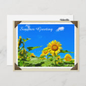 ひ わ り BRIEFKAART (Voorkant / Achterkant)