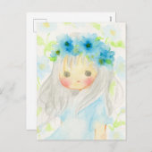 ぴゅあ FEESTDAGENKAART (Voorkant / Achterkant)