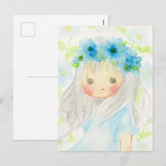 ぴゅあ FEESTDAGENKAART (Voorkant / Achterkant)