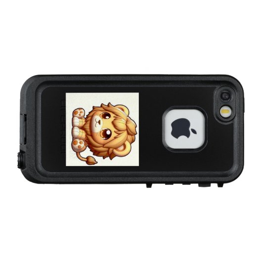 ふわ恋ライオン LifeProof iPhone HOESJE (Achterkant (horizontaal))